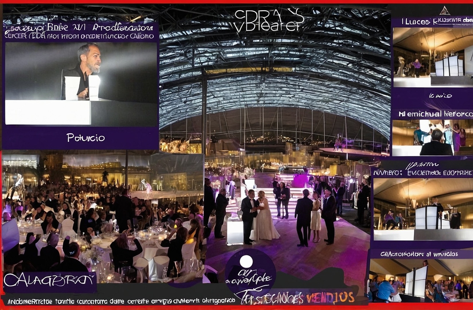 Eventos visuales de impacto.